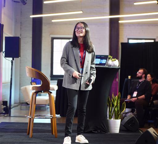 Instructor section image showing a person teaching